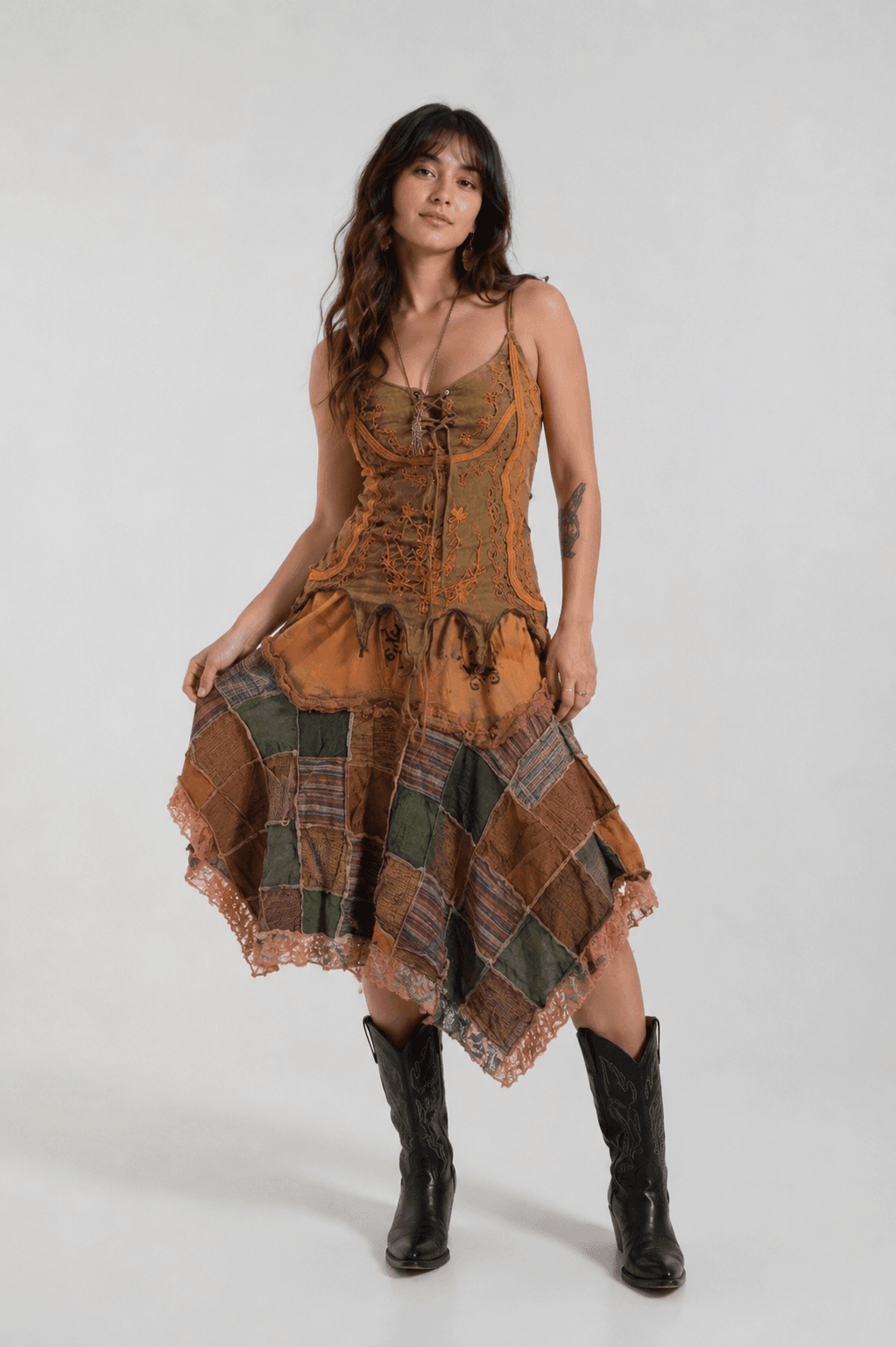 Boho Skirt Set