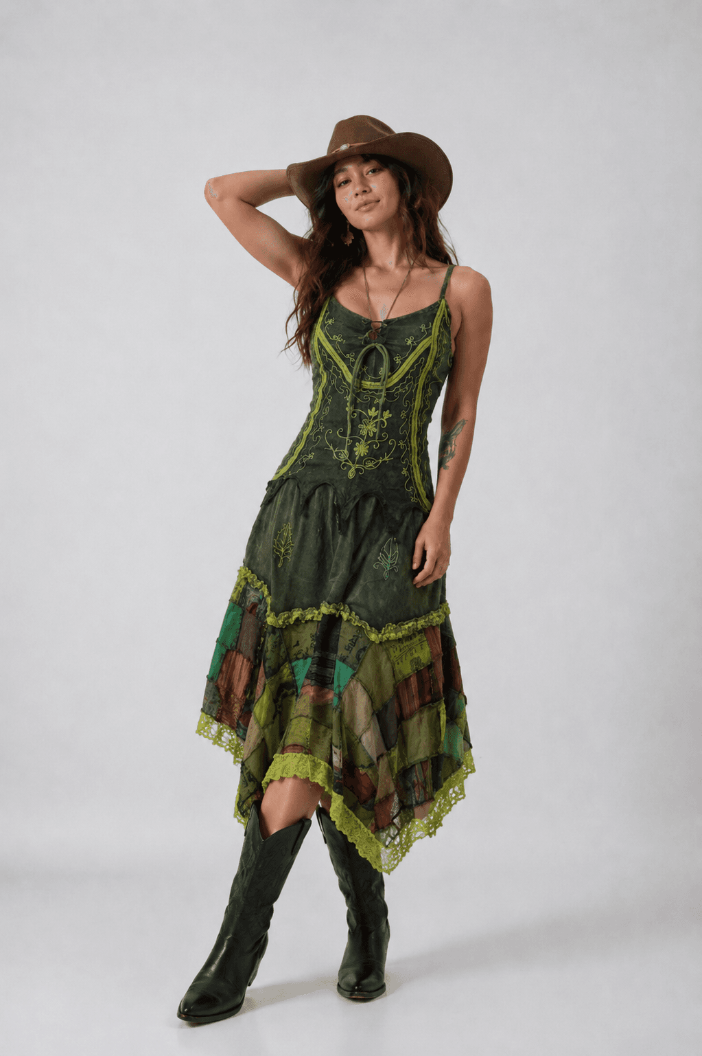 Boho Skirt Set