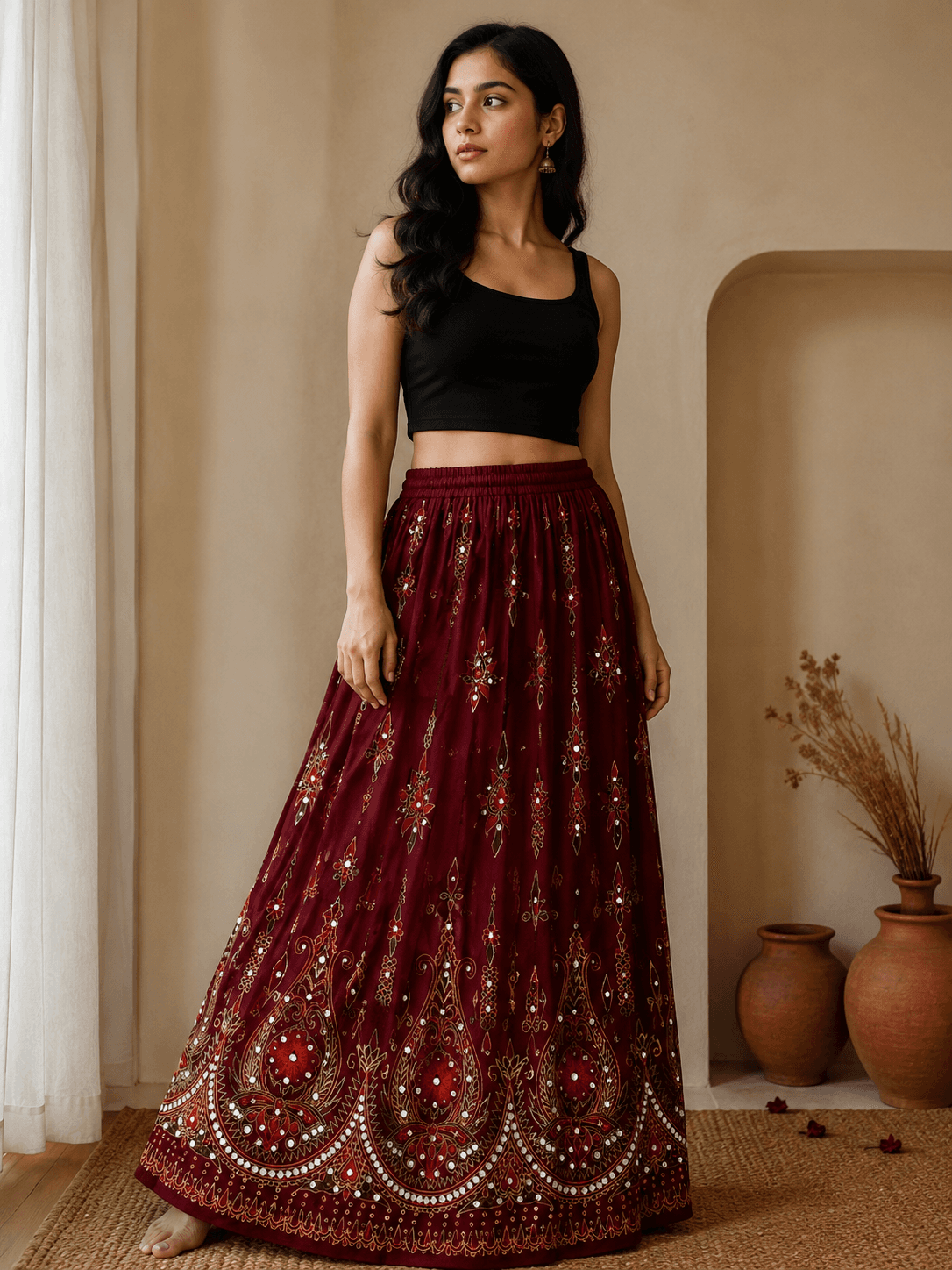 Indreni Boho Skirt