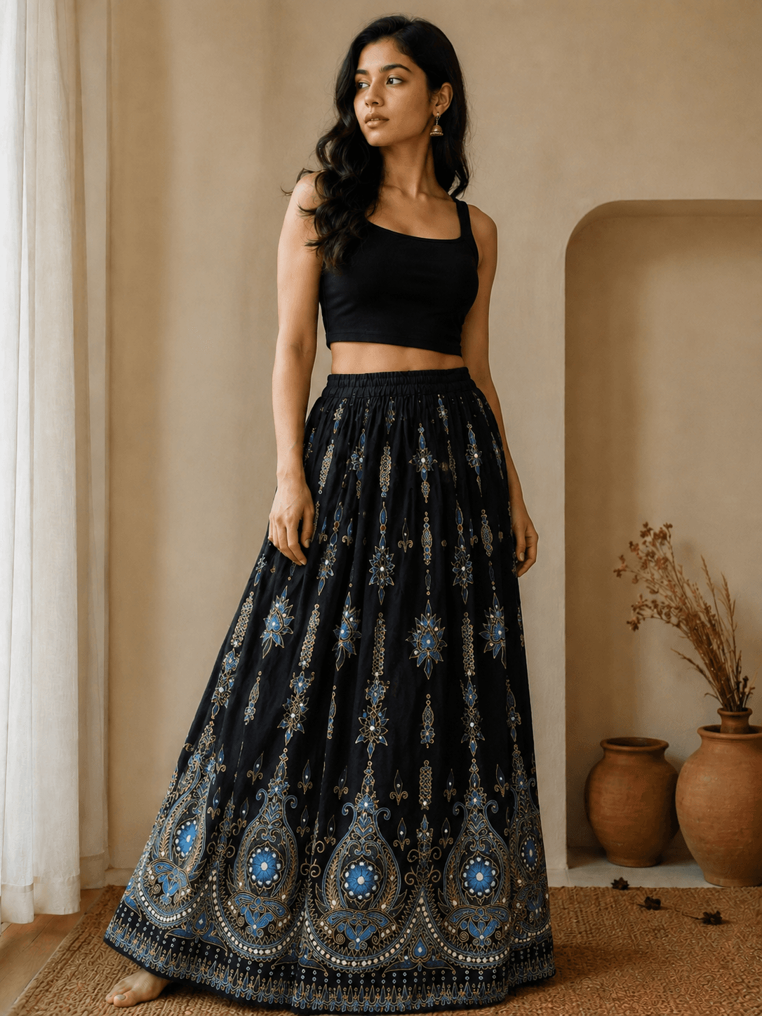 Indreni Boho Skirt