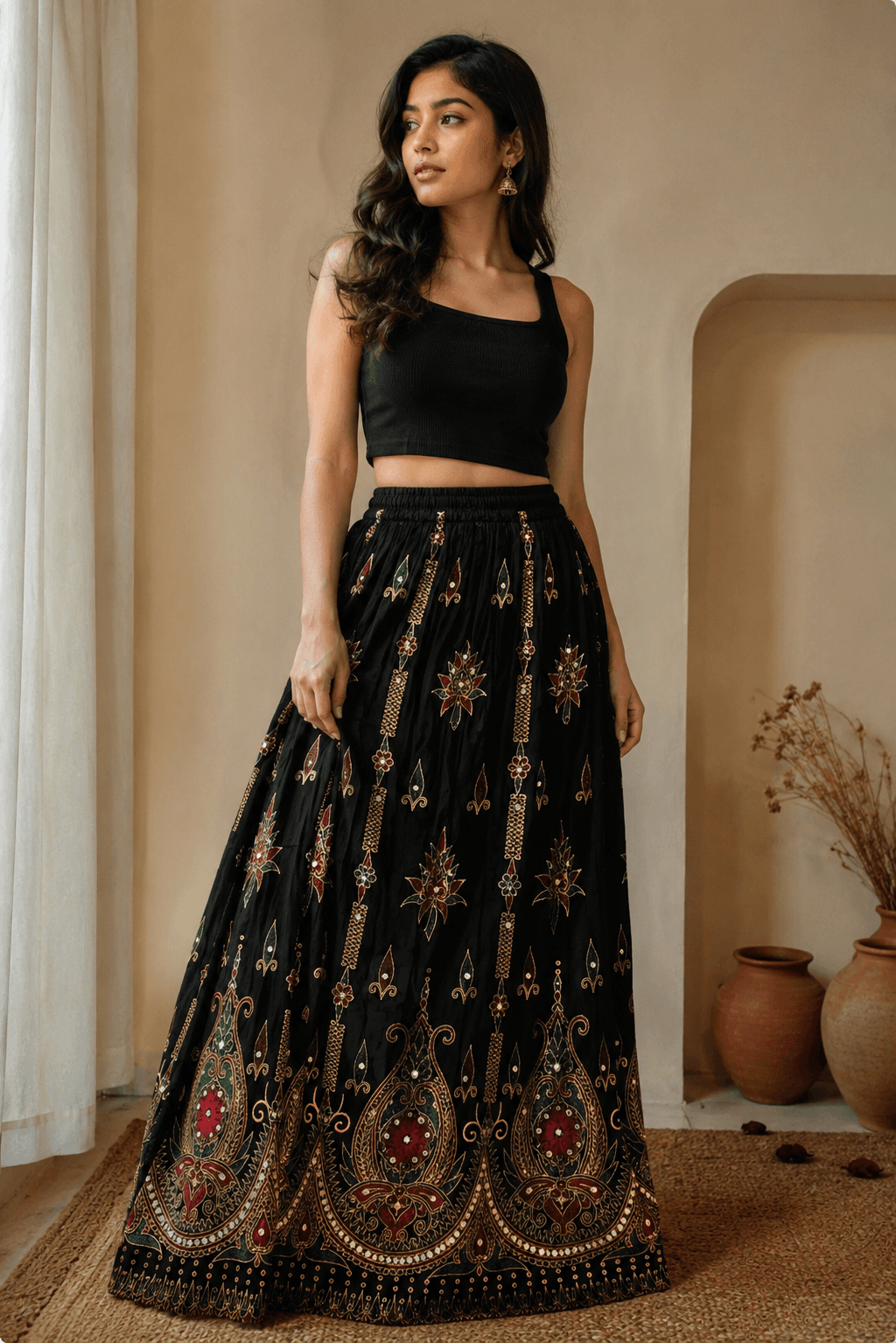 Indreni Boho Skirt